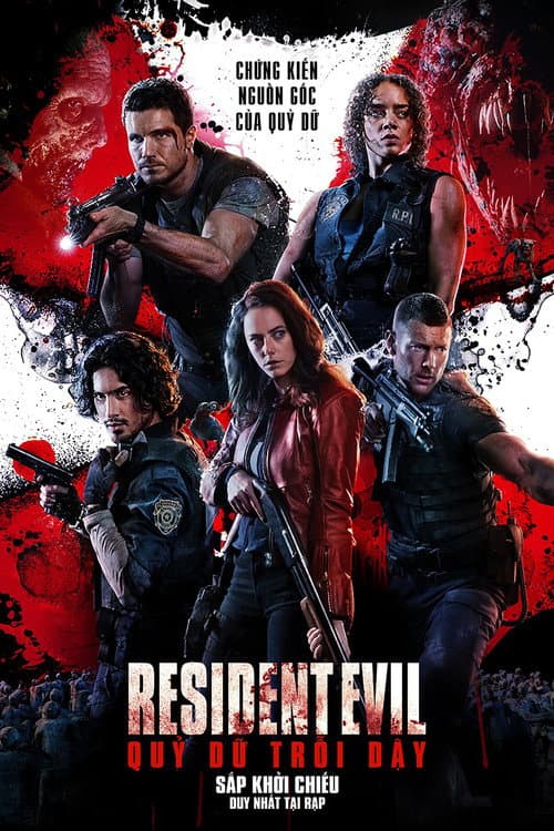 Poster phim Resident Evil: Quỷ Dữ Trỗi Dậy
